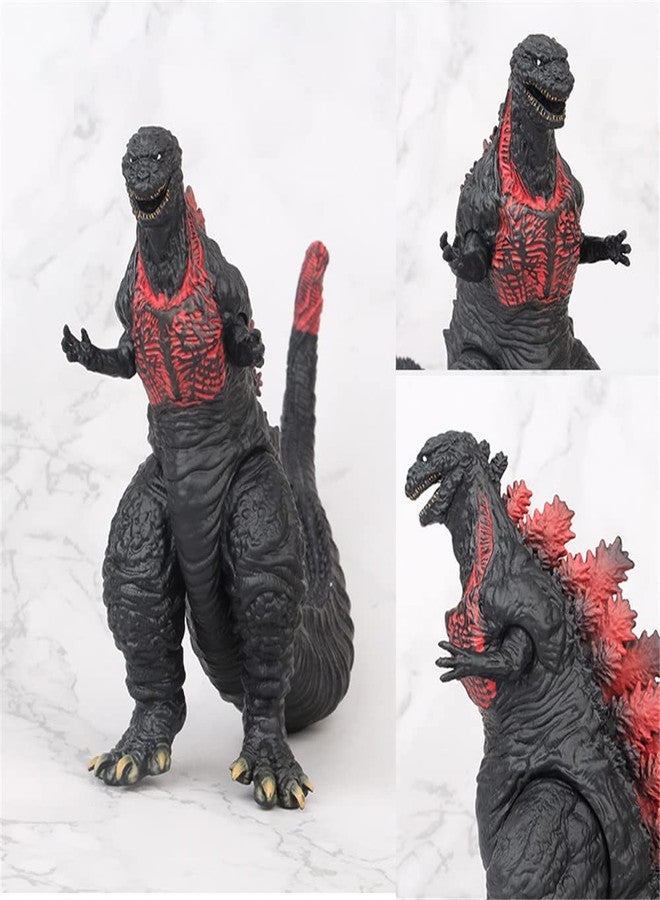 De-Lite™ Action Figures Soft Touch Vinyl Plastic Collectible Model Toys… (Shin MonsterGodzilla - Black (Red Spine), 17cm) - Image 3